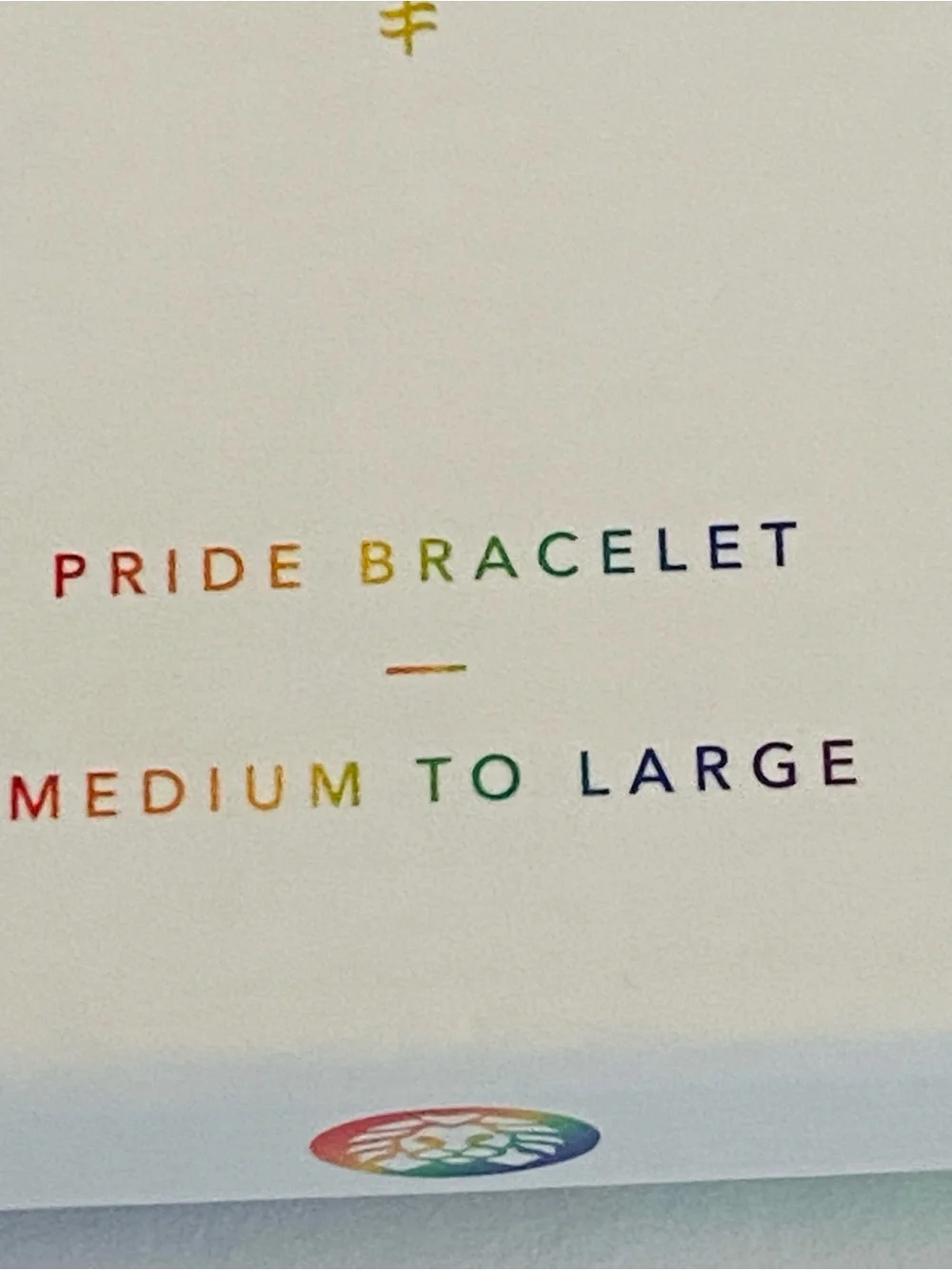 Rastaclat PRIDE Rainbow Braided Bracelet Multicolor M / L Bohemian Boho